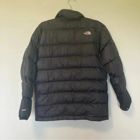 The North Face 550 down black  jacket - Picture 2 of 5